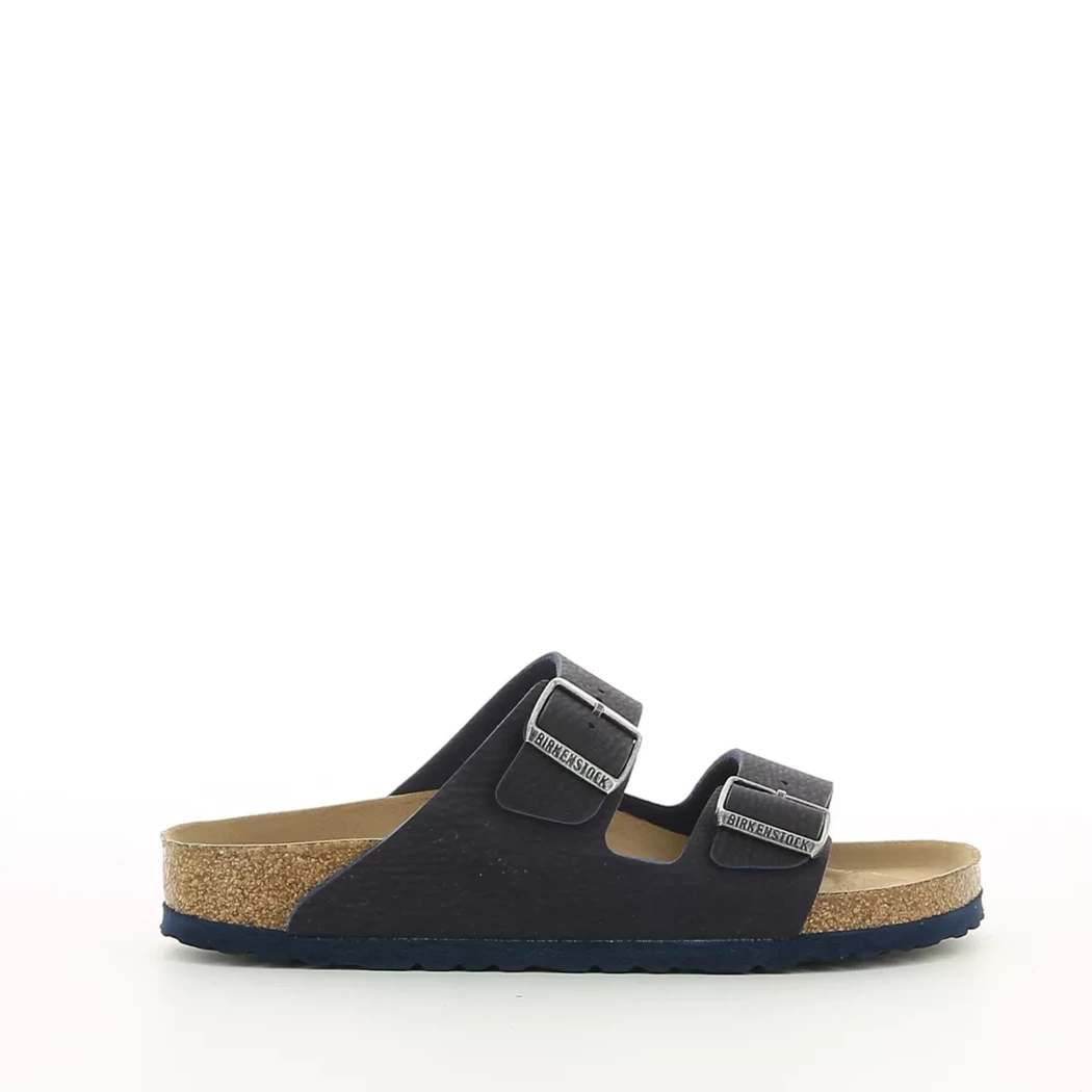 Image (2) de la chaussures Birkenstock - Mules et Sabots Bleu en Cuir synthétique Image (2) de la chaussures Birkenstock - Mules et Sabots Bleu en Cuir synthétique