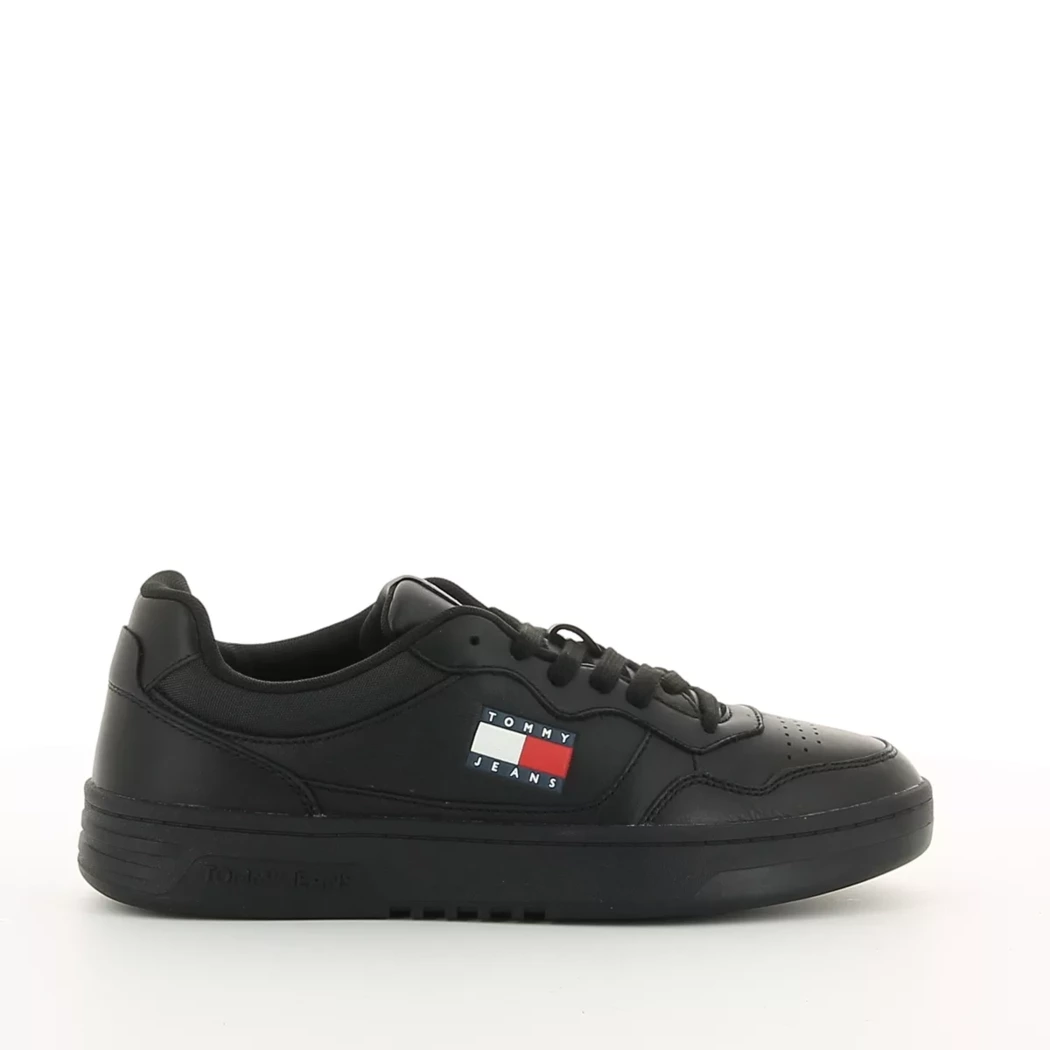 Image (2) de la chaussures Tommy Hilfiger - Baskets Noir en Cuir Image (2) de la chaussures Tommy Hilfiger - Baskets Noir en Cuir
