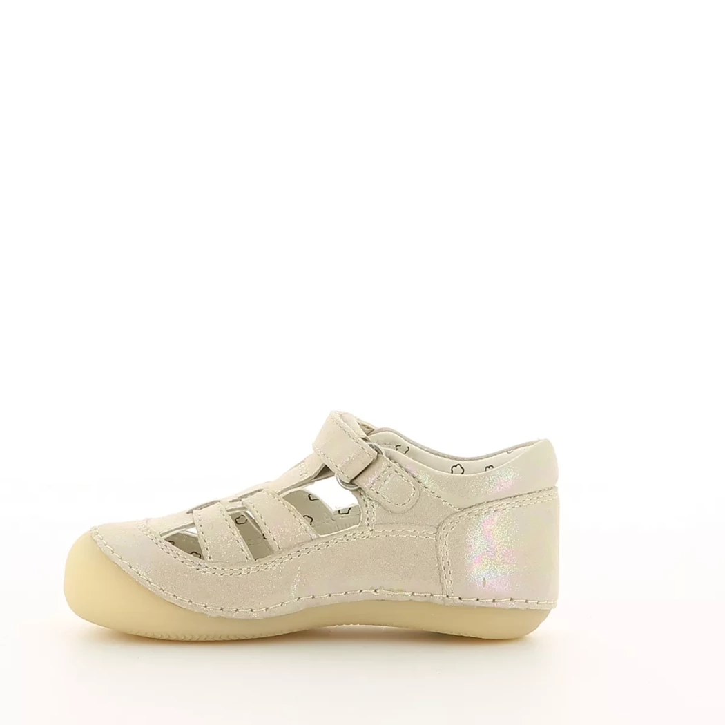 Image (4) de la chaussures Kickers - Bottines ouvertes Beige en Cuir nubuck Image (4) de la chaussures Kickers - Bottines ouvertes Beige en Cuir nubuck