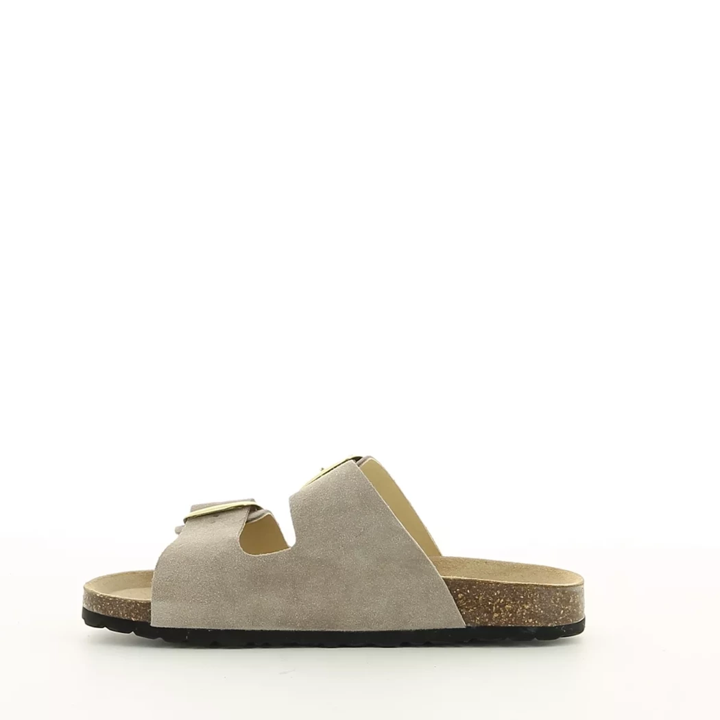 Image (4) de la chaussures Simplement B - Mules et Sabots Taupe en Cuir nubuck Image (4) de la chaussures Simplement B - Mules et Sabots Taupe en Cuir nubuck