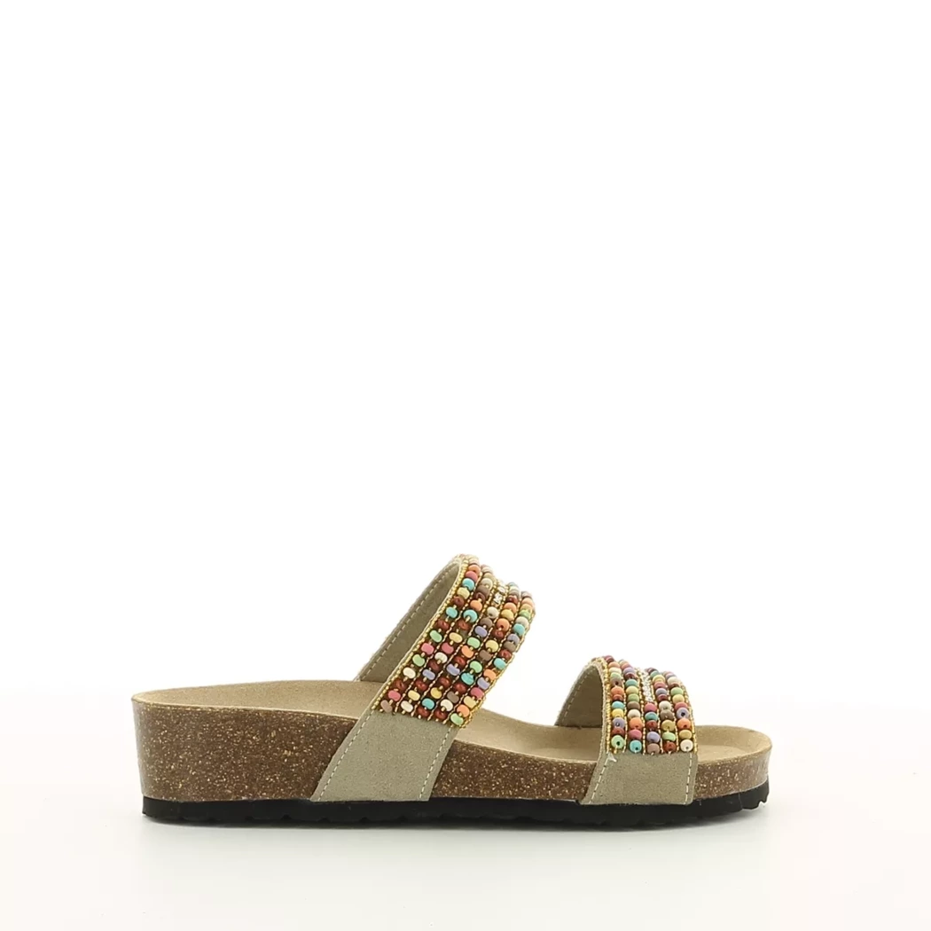 Image (2) de la chaussures Bio Divina - Mules et Sabots Multicolore en Textile Image (2) de la chaussures Bio Divina - Mules et Sabots Multicolore en Textile