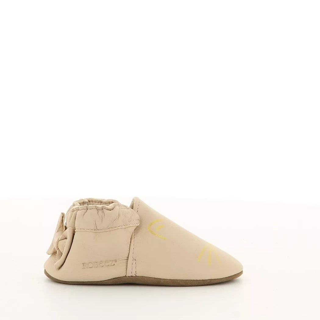 Image (2) de la chaussures Robeez - Chaussons bébé Rose en Cuir