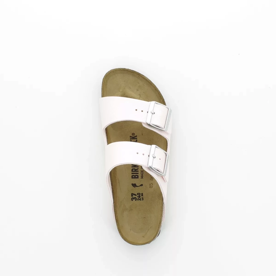Image (6) de la chaussures Birkenstock - Mules et Sabots Rose en Cuir synthétique Image (6) de la chaussures Birkenstock - Mules et Sabots Rose en Cuir synthétique
