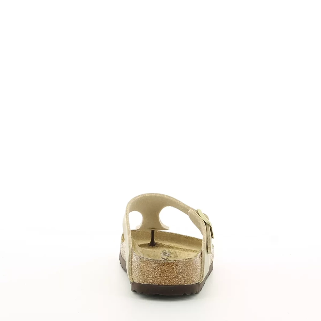 Image (3) de la chaussures Birkenstock - Mules et Sabots Or / Bronze / Platine en Cuir synthétique Image (3) de la chaussures Birkenstock - Mules et Sabots Or / Bronze / Platine en Cuir synthétique