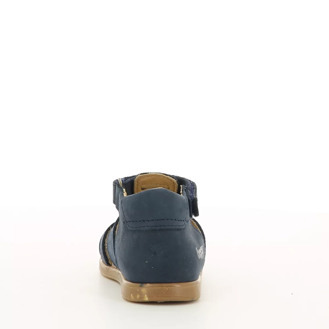 Image (3) de la chaussures Bopy - Sandales et Nu-Pieds Bleu en Cuir nubuck Image (3) de la chaussures Bopy - Sandales et Nu-Pieds Bleu en Cuir nubuck