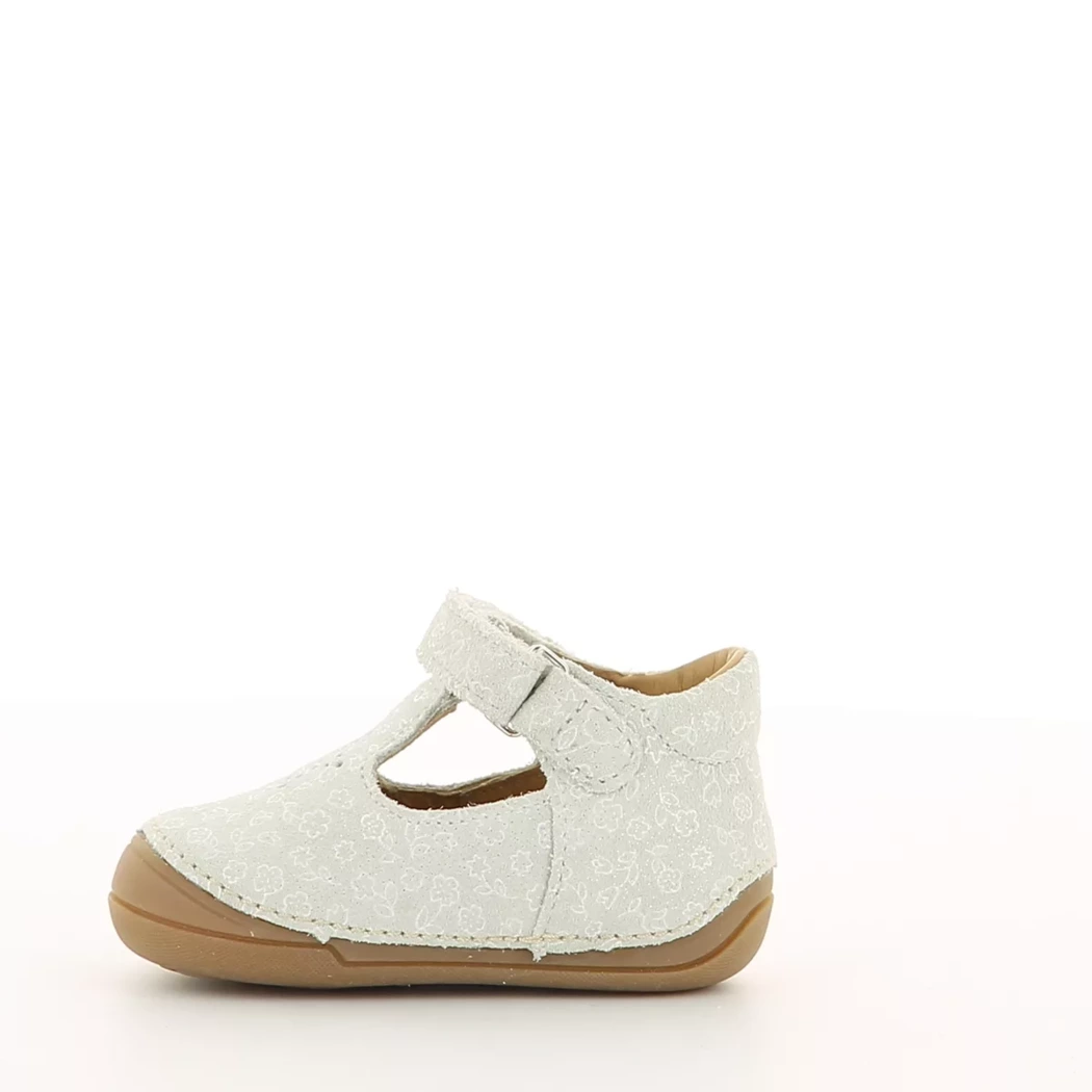 Image (4) de la chaussures Bopy - Bottines ouvertes Blanc en Cuir nubuck Image (4) de la chaussures Bopy - Bottines ouvertes Blanc en Cuir nubuck
