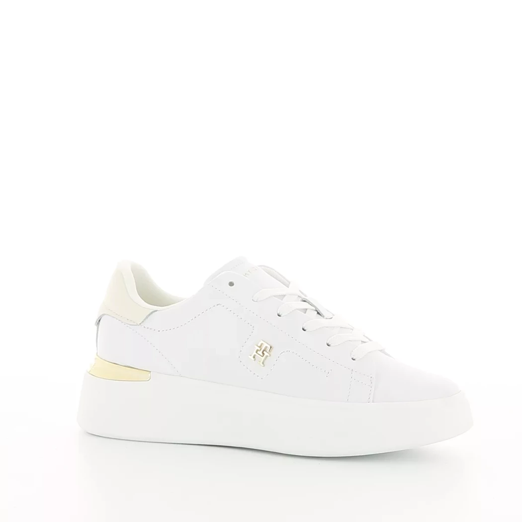 Image (1) de la chaussures Tommy Hilfiger - Baskets Blanc en Cuir Image (1) de la chaussures Tommy Hilfiger - Baskets Blanc en Cuir