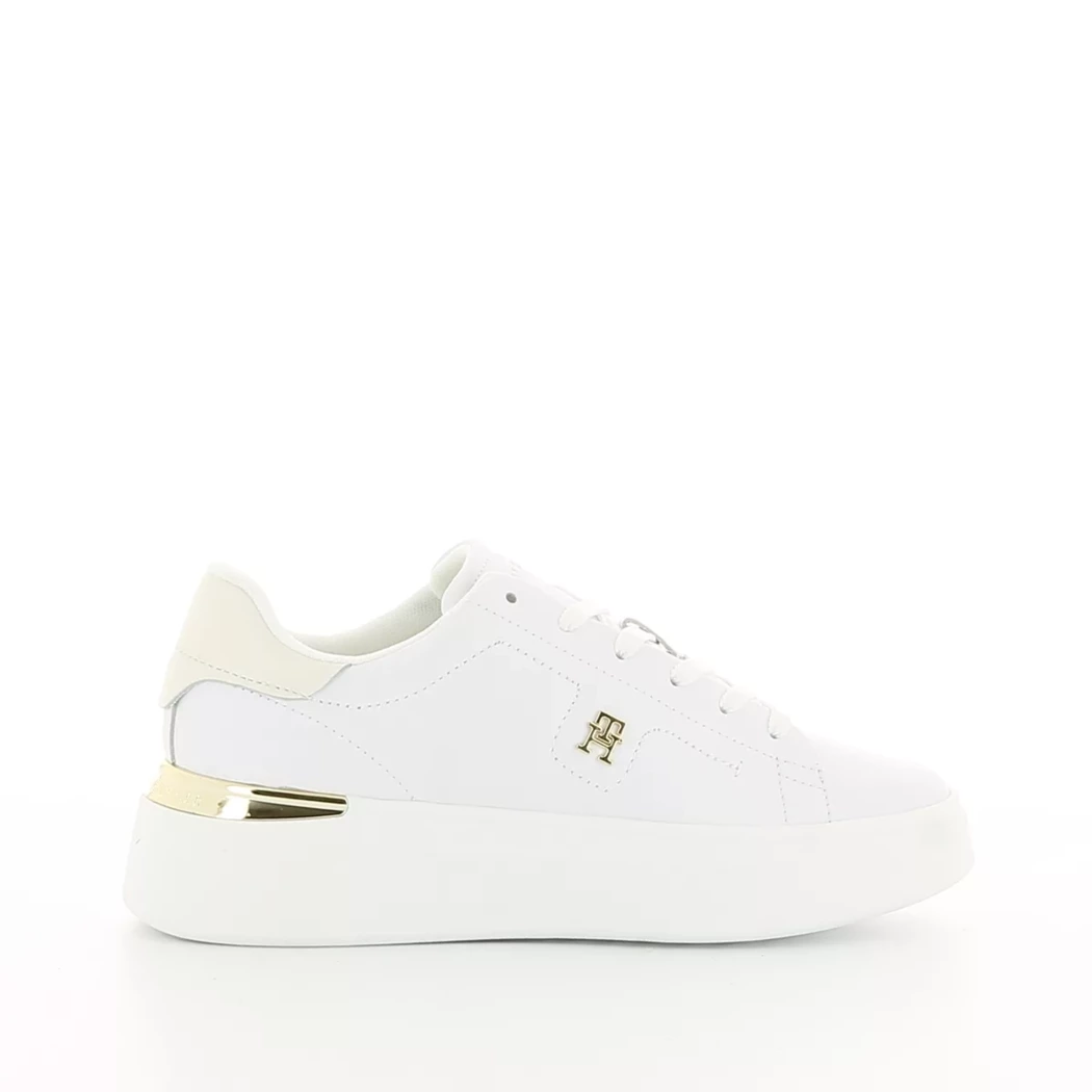 Image (2) de la chaussures Tommy Hilfiger - Baskets Blanc en Cuir Image (2) de la chaussures Tommy Hilfiger - Baskets Blanc en Cuir