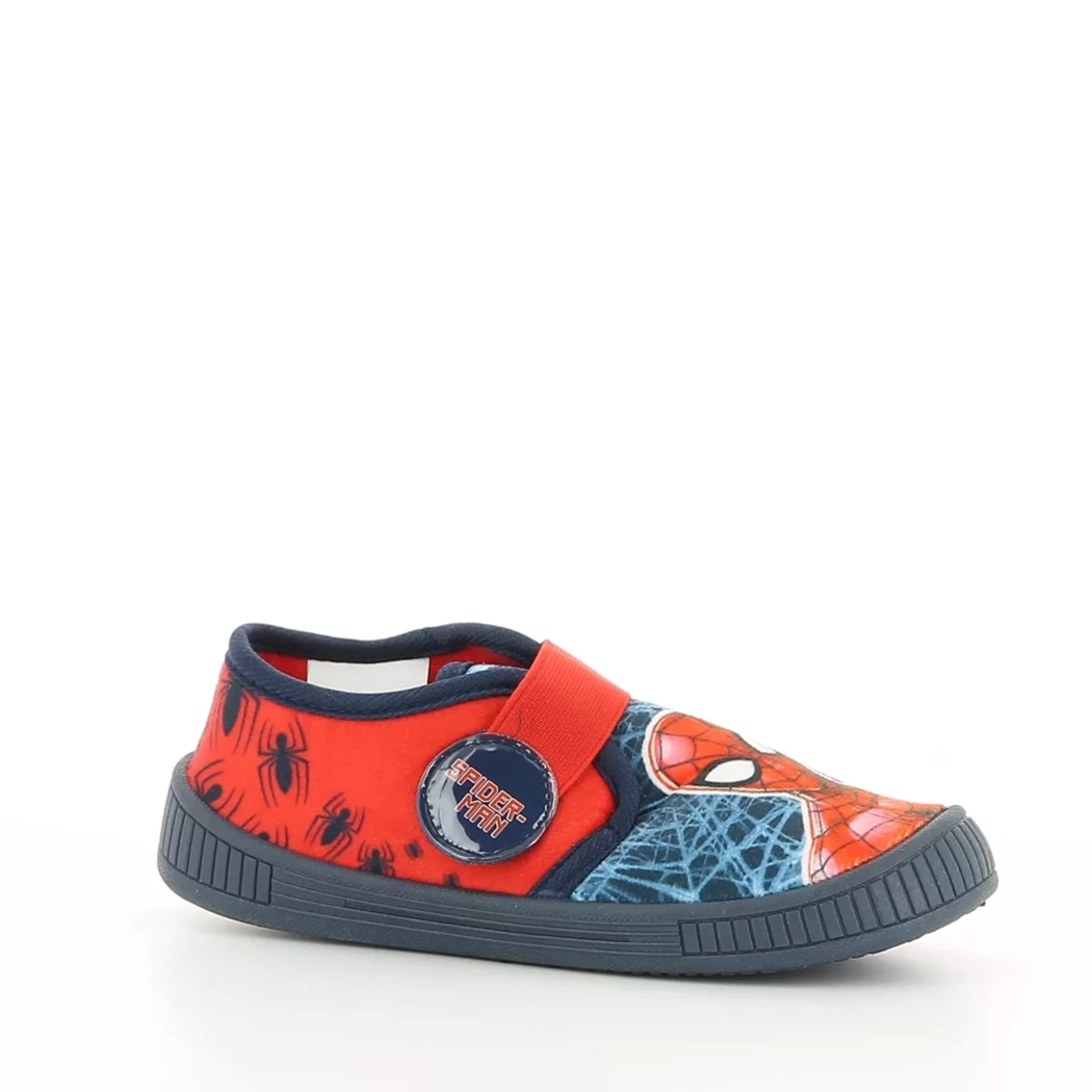 Image (1) de la chaussures Spiderman - Pantoufles et Chaussons Bleu en Textile