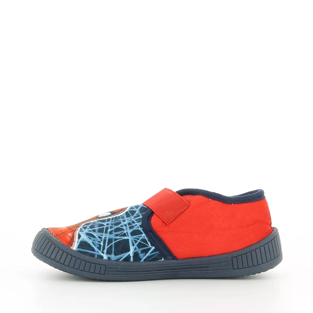 Image (4) de la chaussures Spiderman - Pantoufles et Chaussons Bleu en Textile