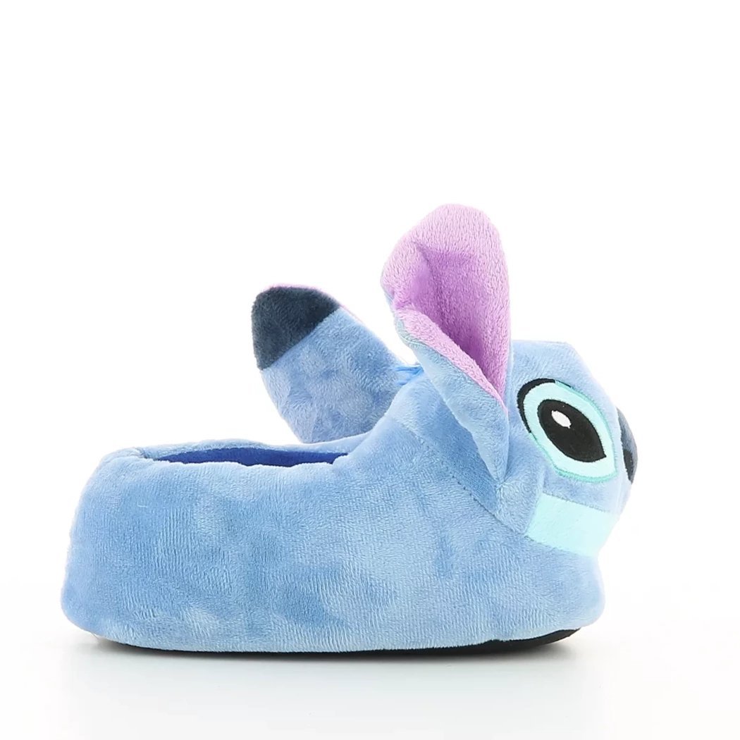 Image (2) de la chaussures Stitch - Pantoufles et Chaussons Bleu en Textile