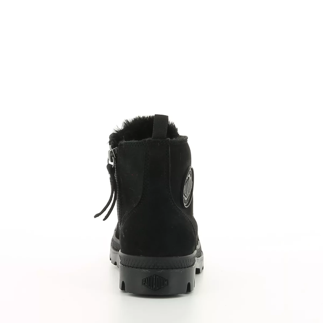 Image (3) de la chaussures Palladium - Bottines Noir en Cuir nubuck Image (3) de la chaussures Palladium - Bottines Noir en Cuir nubuck