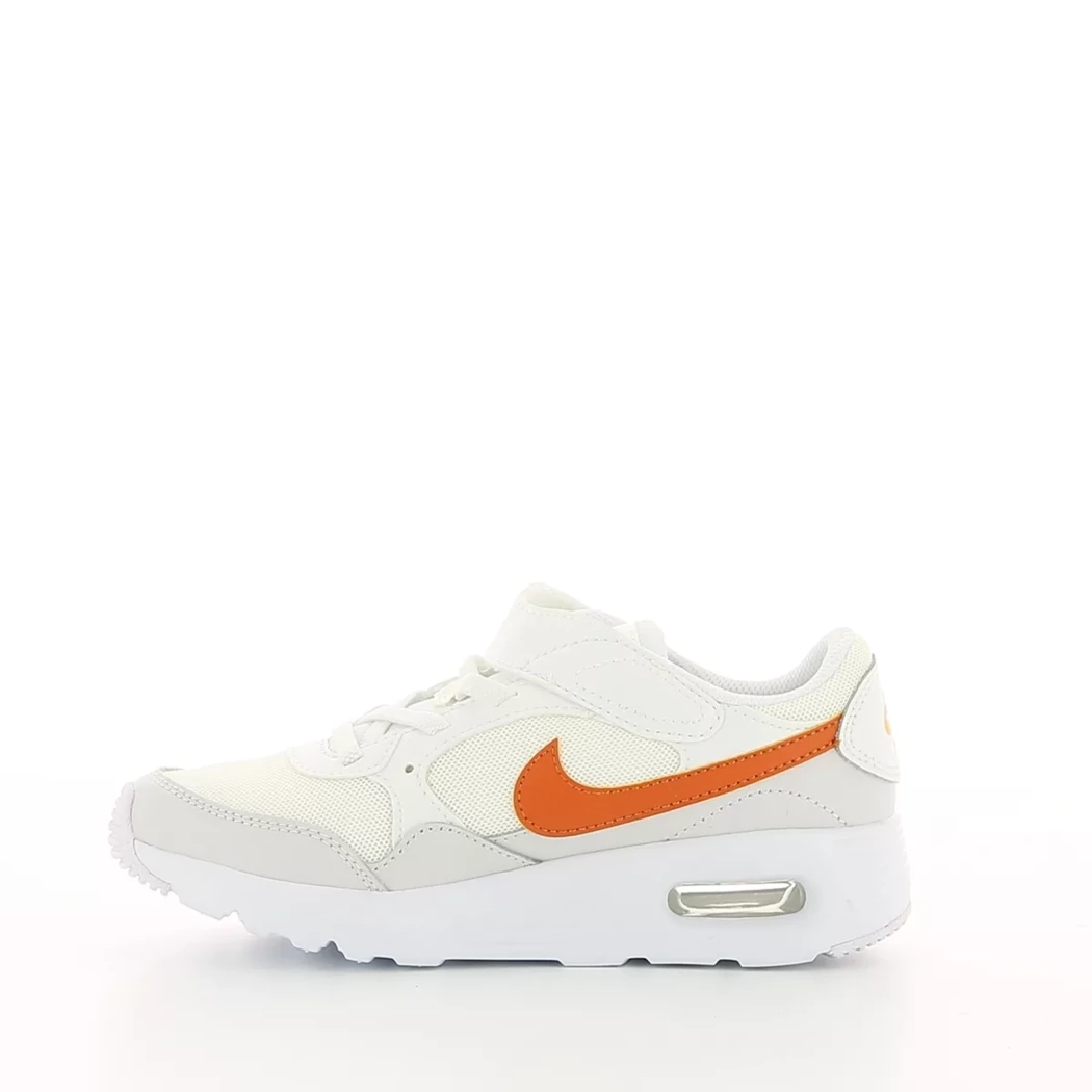 Image (4) de la chaussures Nike - Baskets Blanc en Cuir synthétique