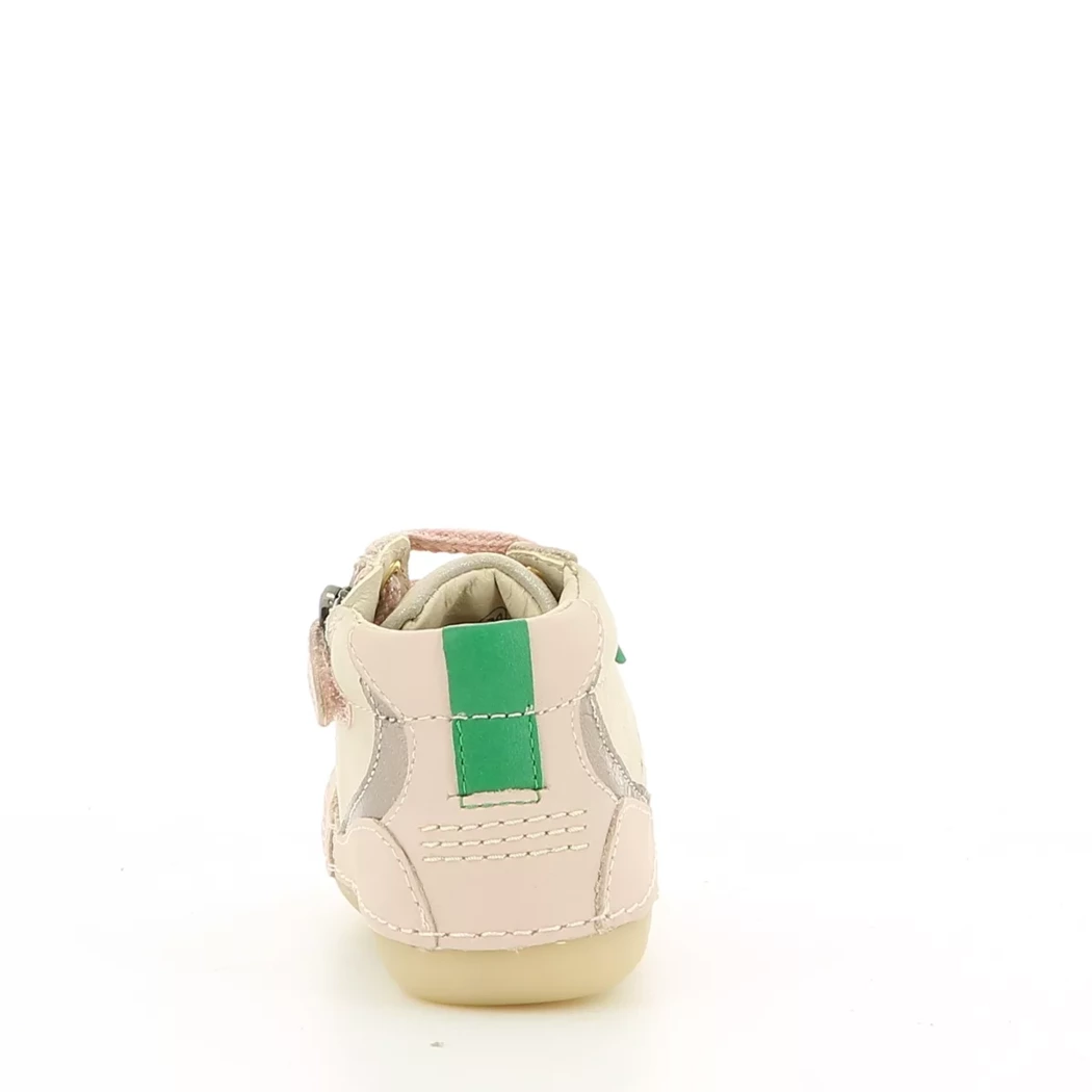 Image (3) de la chaussures Kickers - Bottines Rose en Cuir