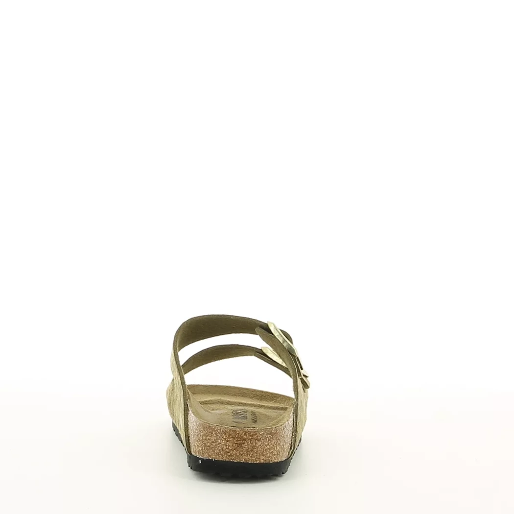 Image (3) de la chaussures Birkenstock - Mules et Sabots Vert en Cuir synthétique Image (3) de la chaussures Birkenstock - Mules et Sabots Vert en Cuir synthétique