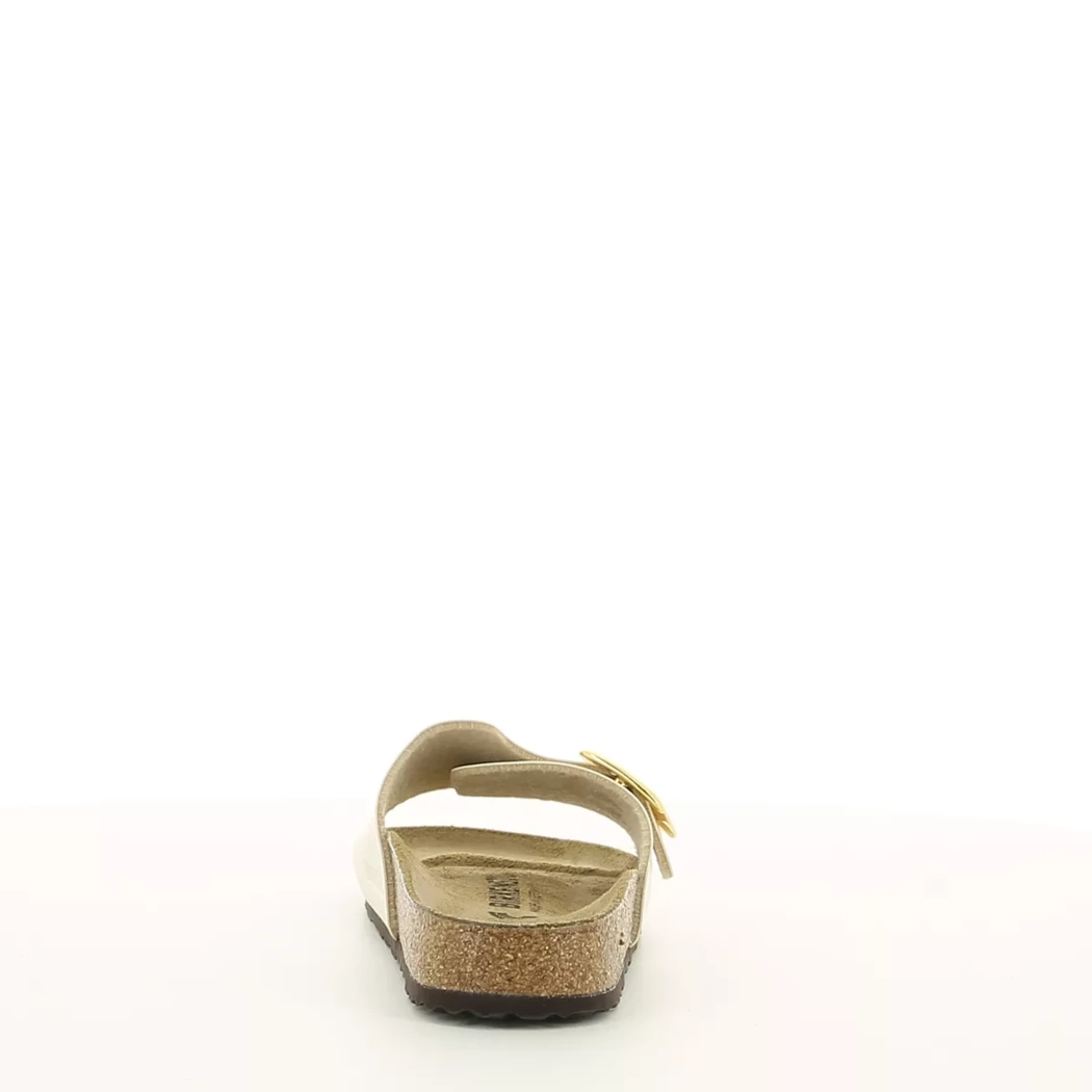 Image (3) de la chaussures Birkenstock - Mules et Sabots Blanc en Cuir synthétique