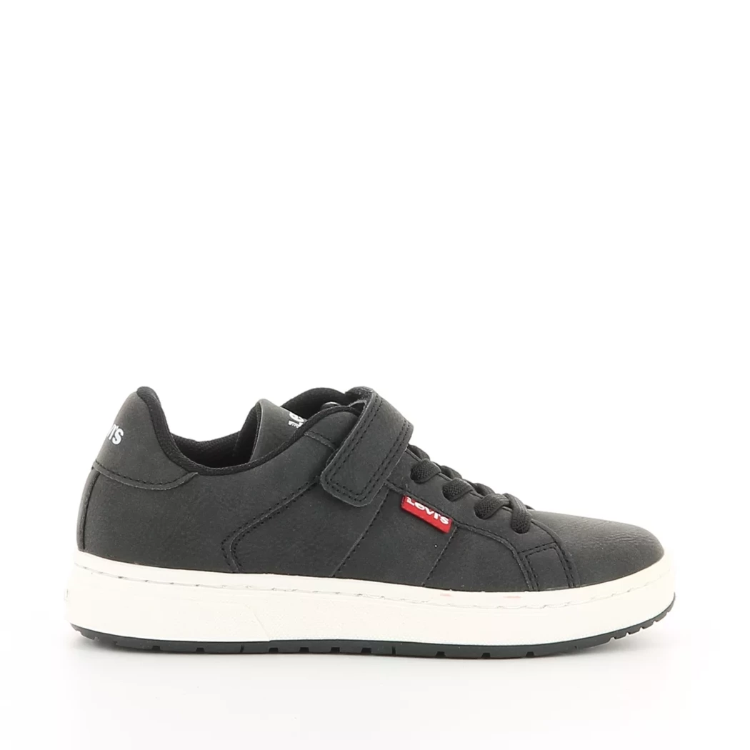 Image (2) de la chaussures Levi's - Baskets Noir en Cuir synthétique