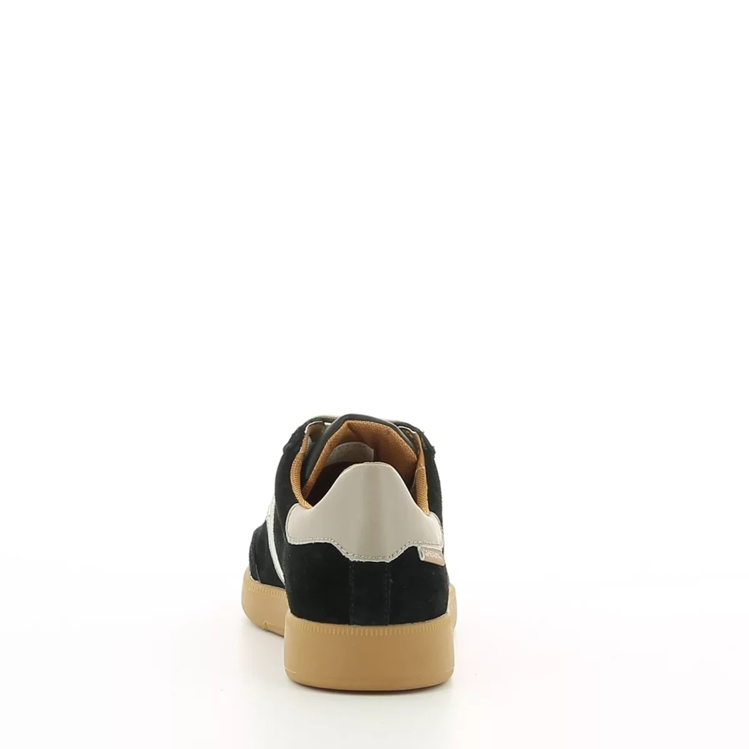 Image (3) de la chaussures Geox - Baskets Noir en Cuir nubuck