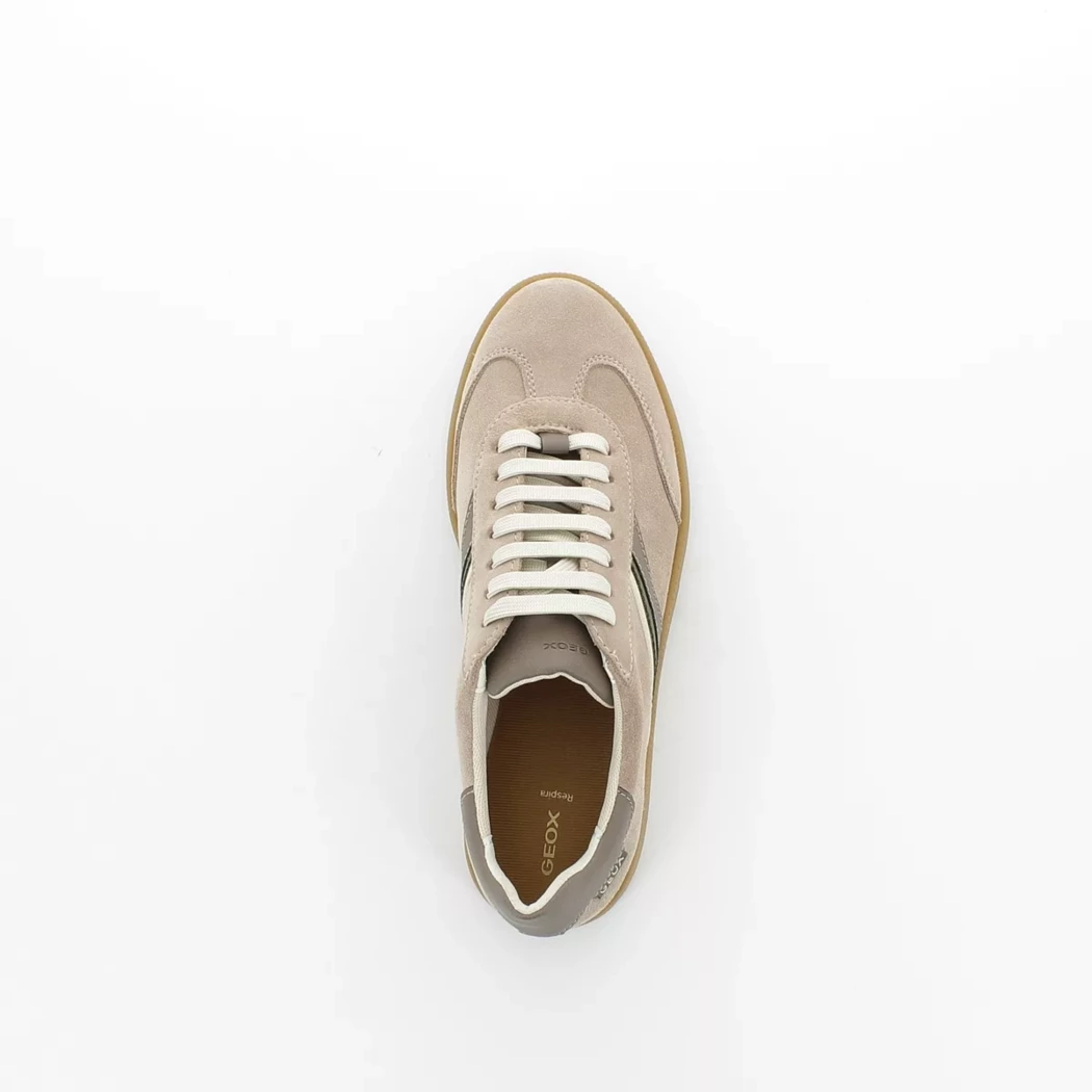 Image (6) de la chaussures Geox - Baskets Taupe en Cuir nubuck Image (6) de la chaussures Geox - Baskets Taupe en Cuir nubuck