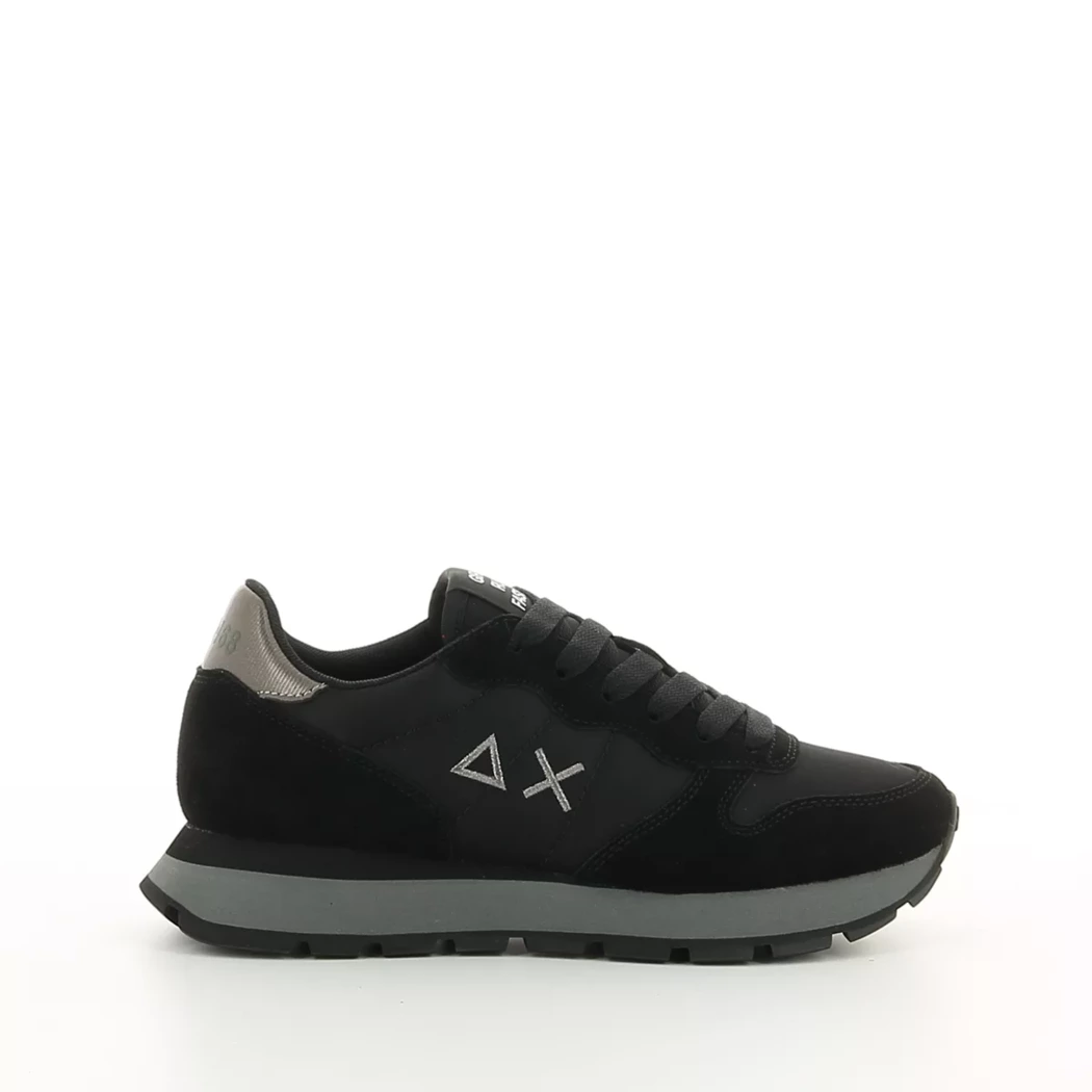 Image (2) de la chaussures Sun68 - Baskets Noir en Cuir nubuck Image (2) de la chaussures Sun68 - Baskets Noir en Cuir nubuck