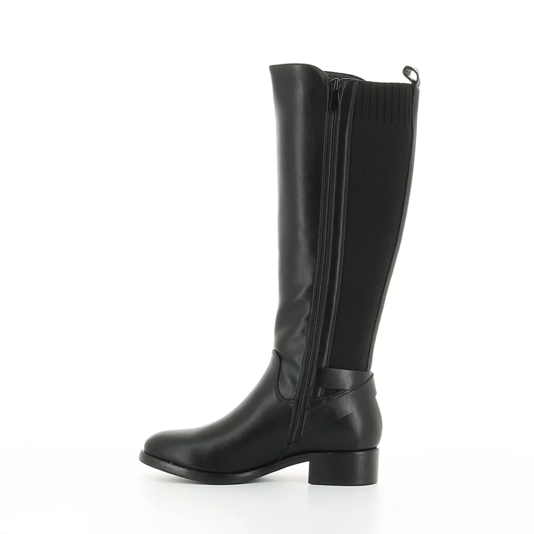 Image (4) de la chaussures Smart Standard - Bottes Noir en Cuir synthétique Image (4) de la chaussures Smart Standard - Bottes Noir en Cuir synthétique