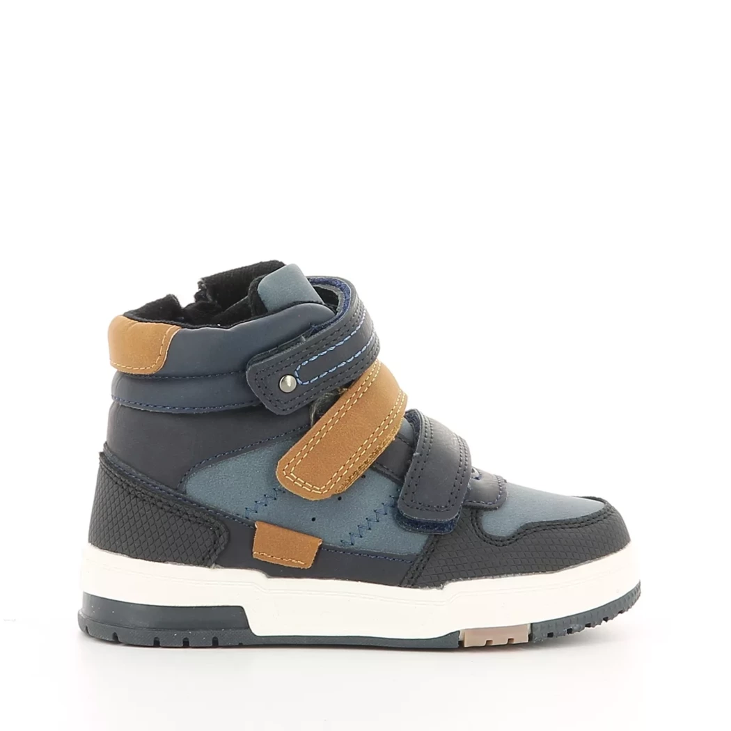 Image (2) de la chaussures Off Road - Bottines Bleu en Cuir synthétique