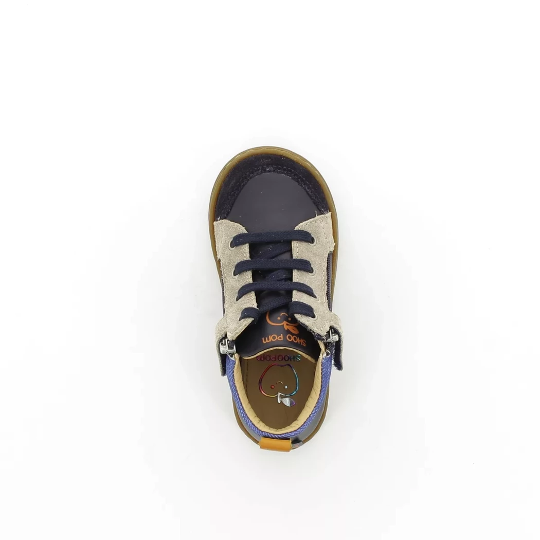 Image (6) de la chaussures Shoo pom - Bottines Bleu en Cuir Image (6) de la chaussures Shoo pom - Bottines Bleu en Cuir