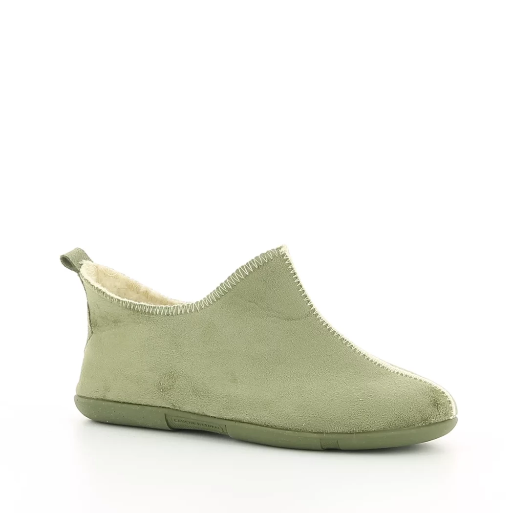 Image (1) de la chaussures OUF!... - Pantoufles et Chaussons Vert en Textile Image (1) de la chaussures OUF!... - Pantoufles et Chaussons Vert en Textile