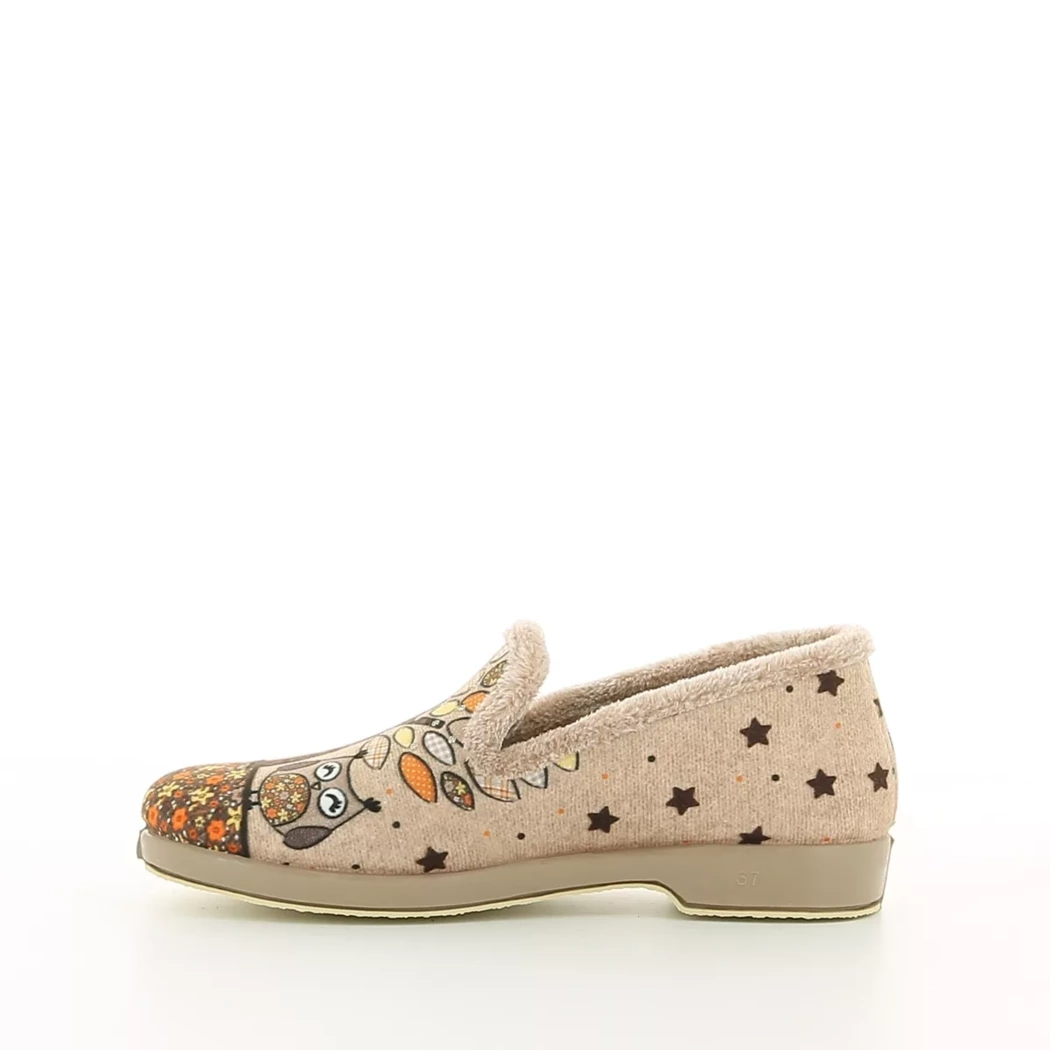 Image (4) de la chaussures OUF!... - Pantoufles et Chaussons Beige en Textile Image (4) de la chaussures OUF!... - Pantoufles et Chaussons Beige en Textile