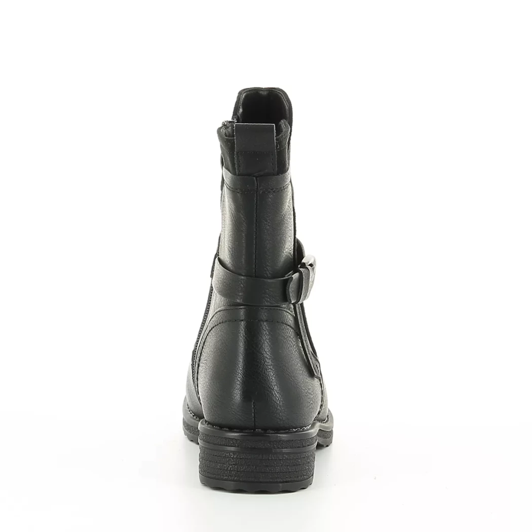 Image (3) de la chaussures Smart Standard - Boots Noir en Cuir synthétique