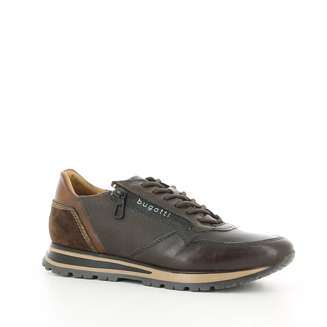 Image (1) de la chaussures Bugatti - Baskets Marron en Cuir