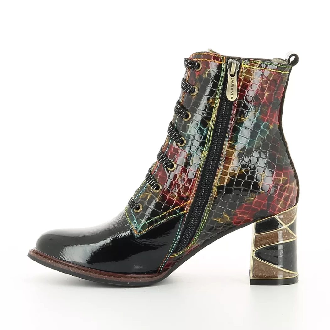 Image (4) de la chaussures Laura Vita - Bottines Noir en Multi-Matières