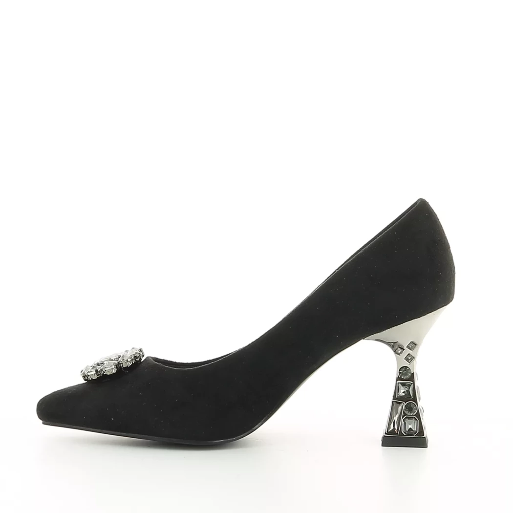 Image (4) de la chaussures Misstyl by Laura Vita - Escarpins Noir en Cuir synthétique