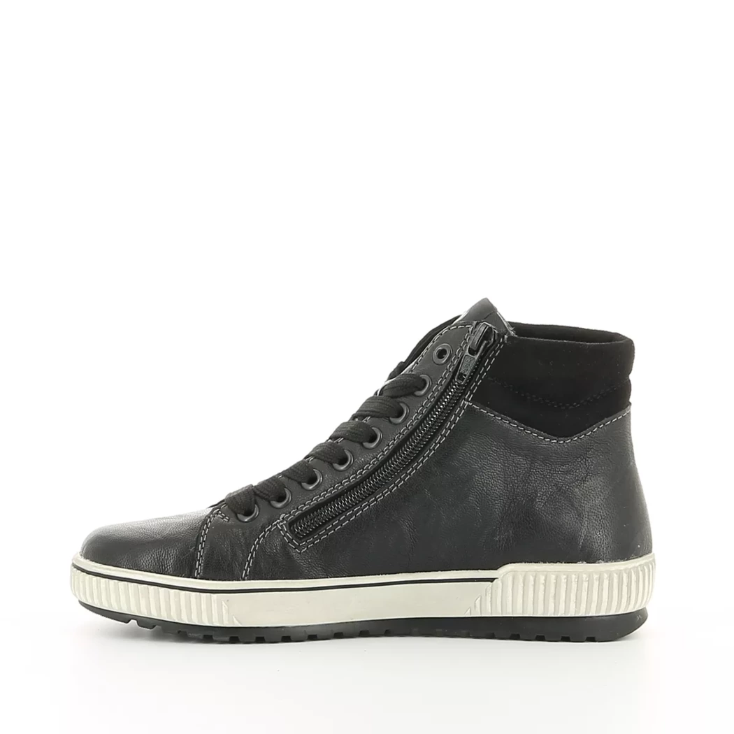 Image (4) de la chaussures Remonte - Bottines Noir en Cuir