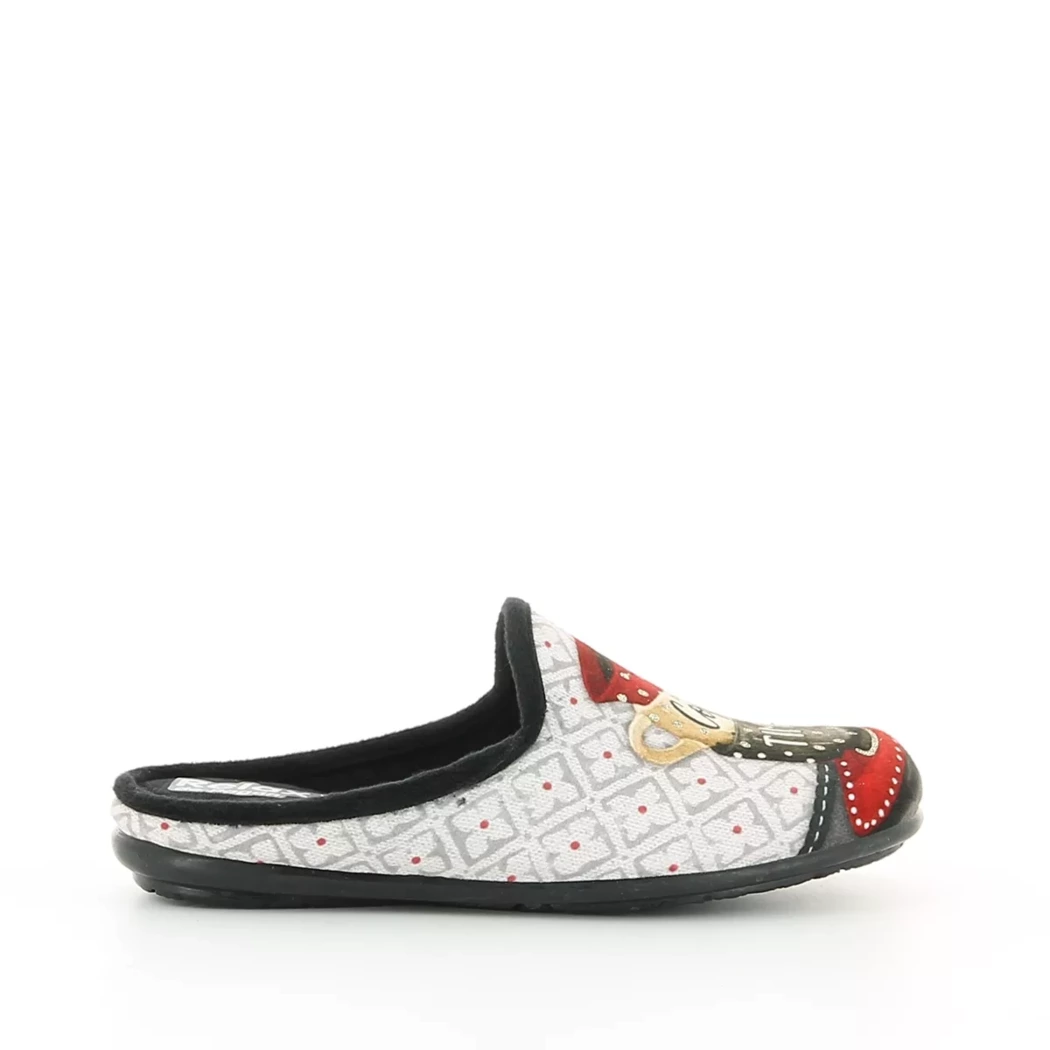 Image (2) de la chaussures Relax - Pantoufles et Chaussons Noir en Textile