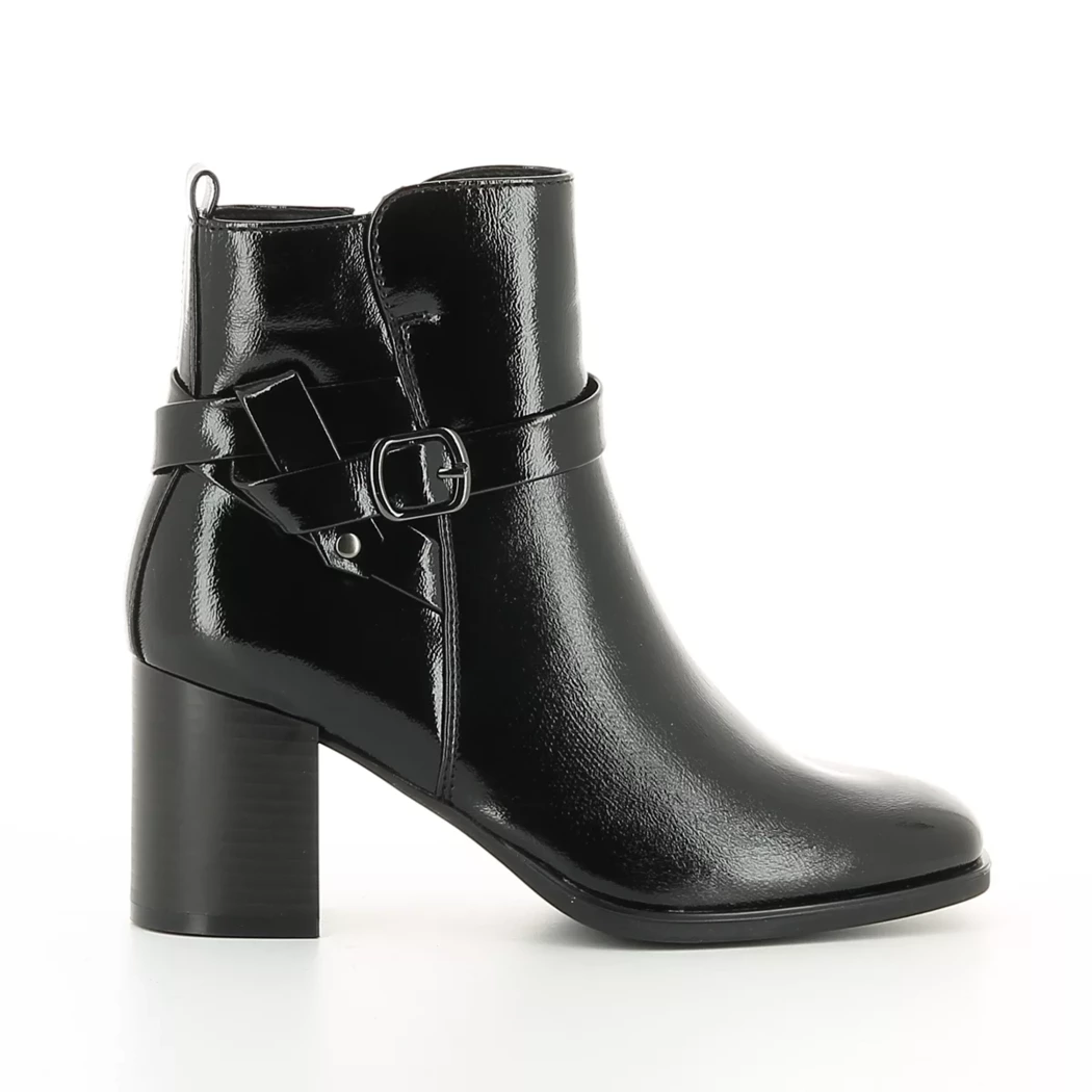 Image (2) de la chaussures Pretty Stories - Boots Noir en Cuir synthétique
