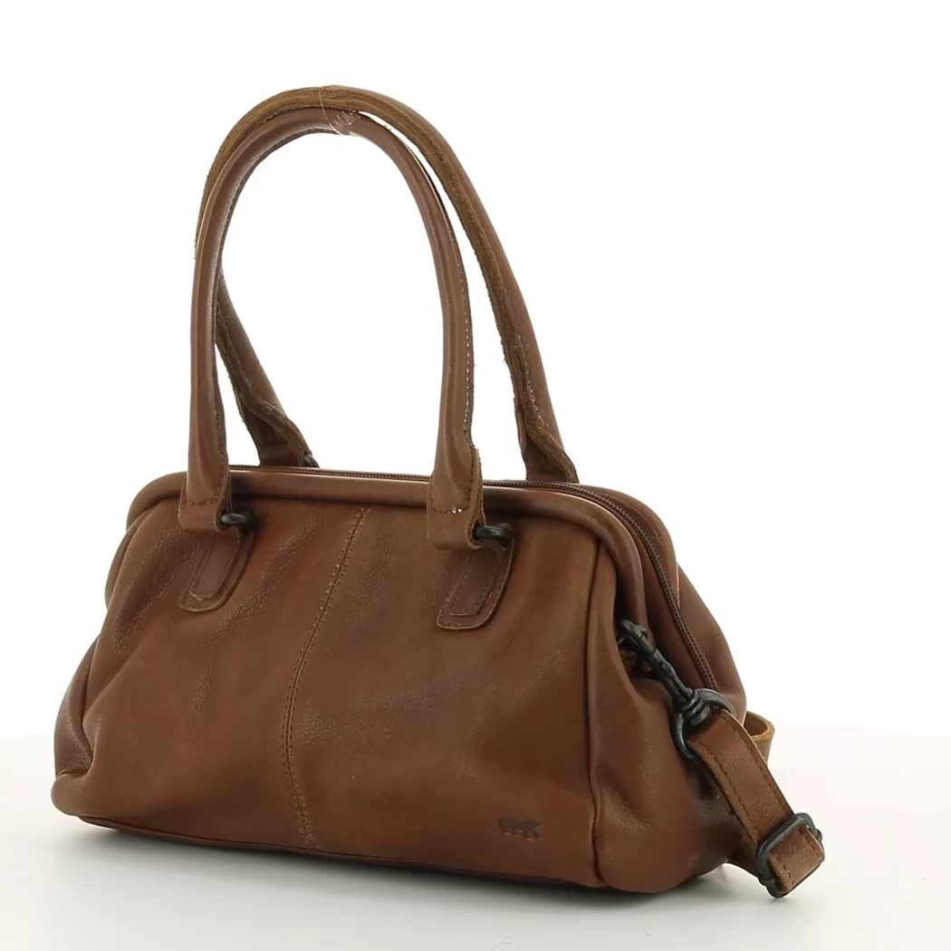 Image (4) de la chaussures Beardesign - Sacs à main Cuir naturel / Cognac en Cuir