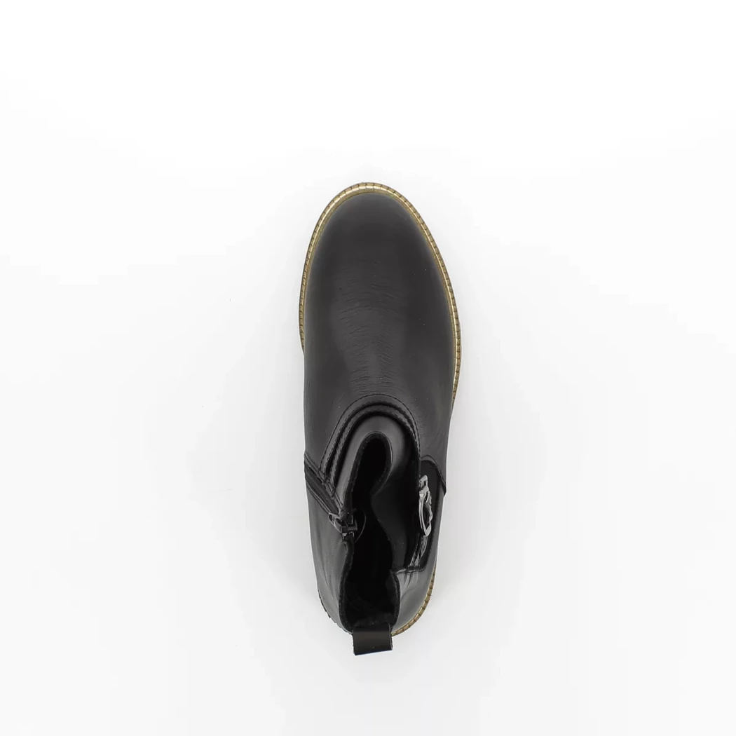 Image (6) de la chaussures Simplement B - Bottines Noir en Cuir