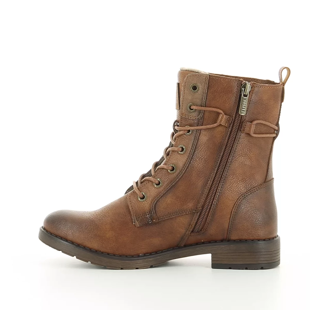 Image (4) de la chaussures Mustang - Bottines Cuir naturel / Cognac en Cuir synthétique Image (4) de la chaussures Mustang - Bottines Cuir naturel / Cognac en Cuir synthétique