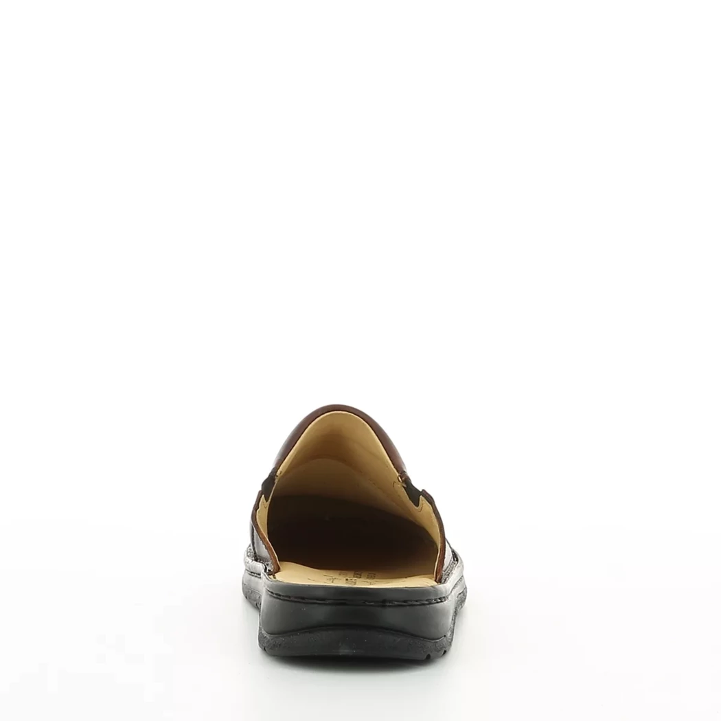 Image (3) de la chaussures Valmonte - Pantoufles et Chaussons Marron en Cuir