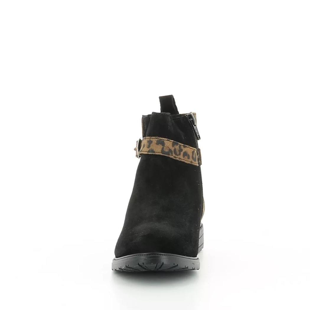 Image (5) de la chaussures Les Fees de Bengale - Boots Noir en Cuir nubuck