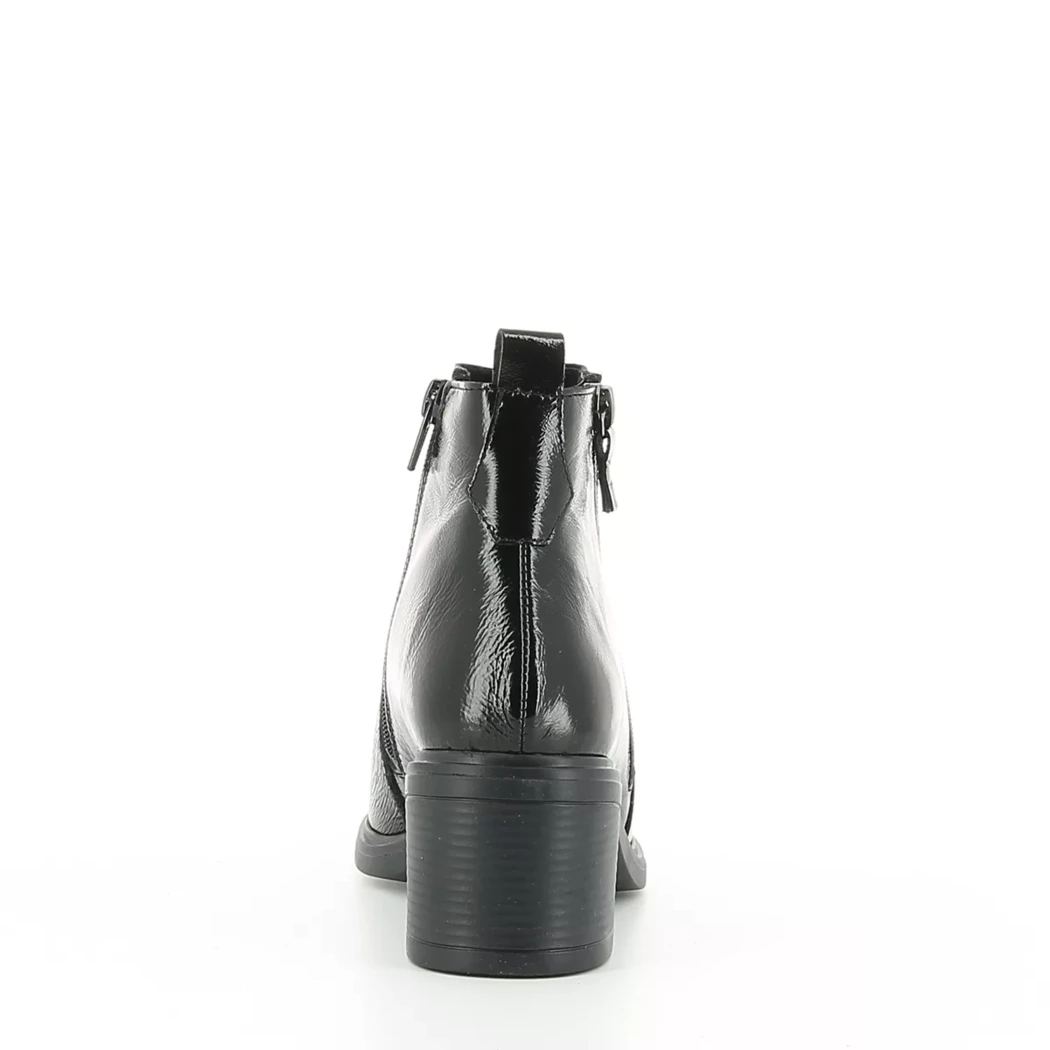 Image (3) de la chaussures Free Monday - Boots Noir en Cuir vernis