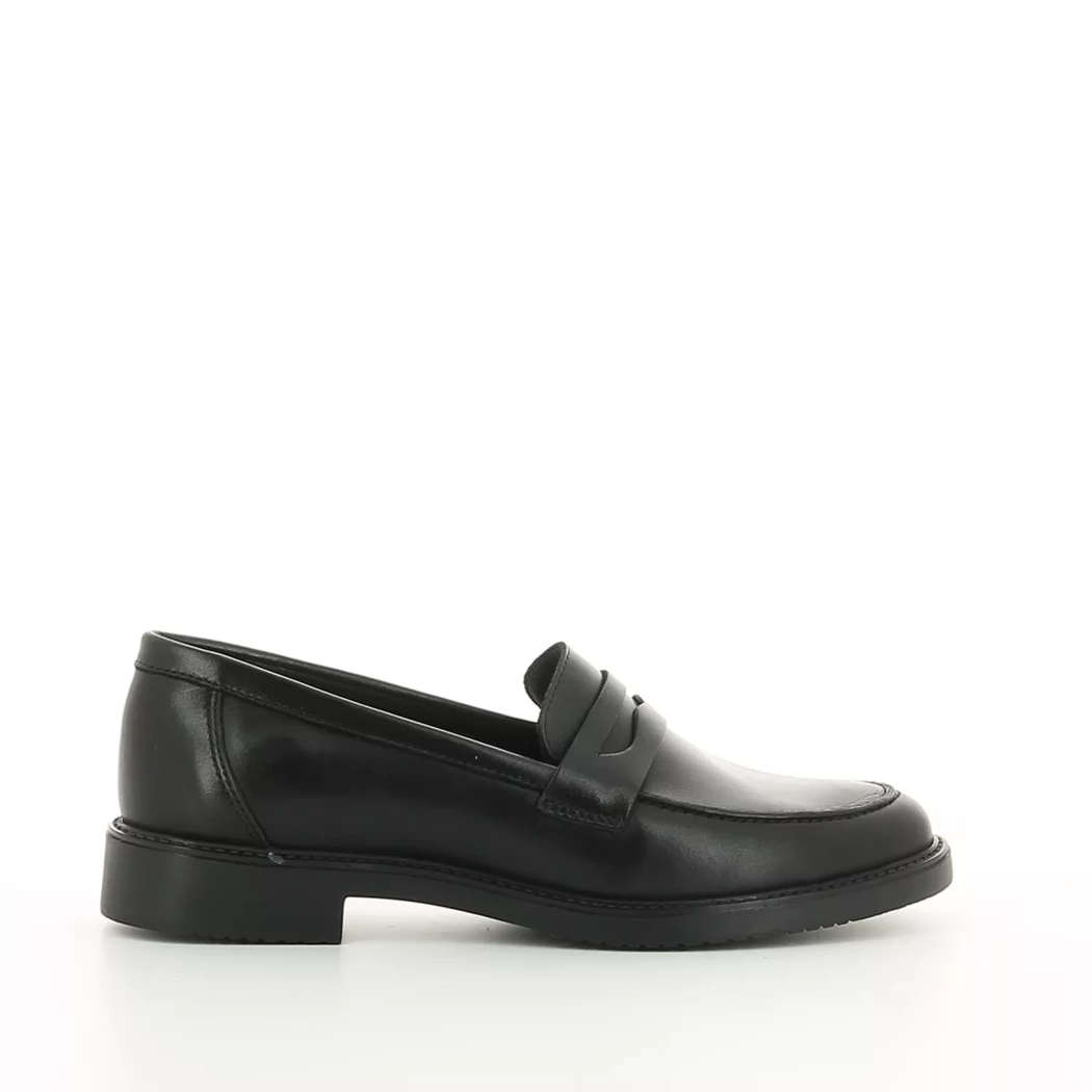 Image (2) de la chaussures Miss Boho - Mocassins Noir en Cuir