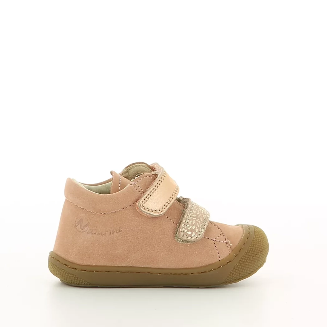 Image (2) de la chaussures Naturino - Bottines Rose en Cuir nubuck Image (2) de la chaussures Naturino - Bottines Rose en Cuir nubuck