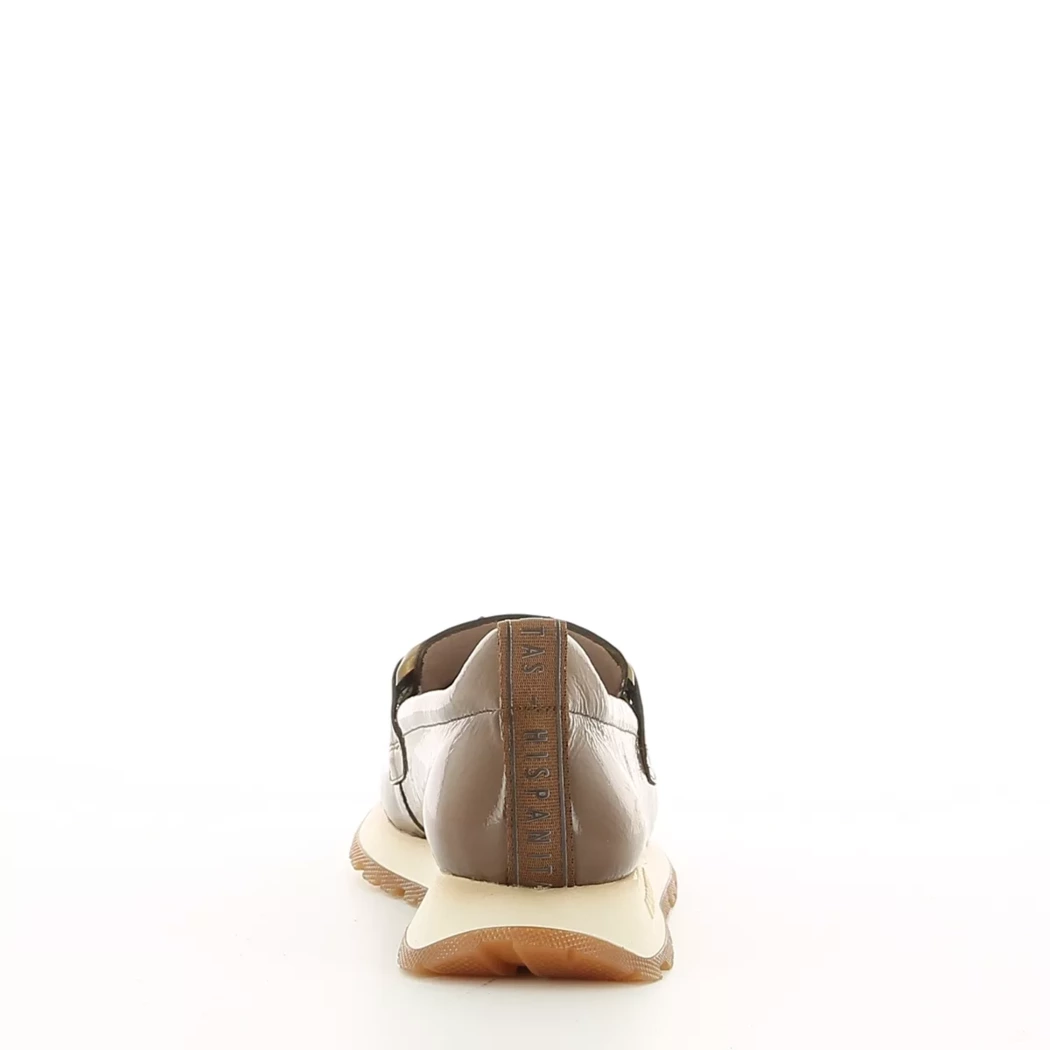 Image (3) de la chaussures Hispanitas - Mocassins Taupe en Cuir vernis Image (3) de la chaussures Hispanitas - Mocassins Taupe en Cuir vernis
