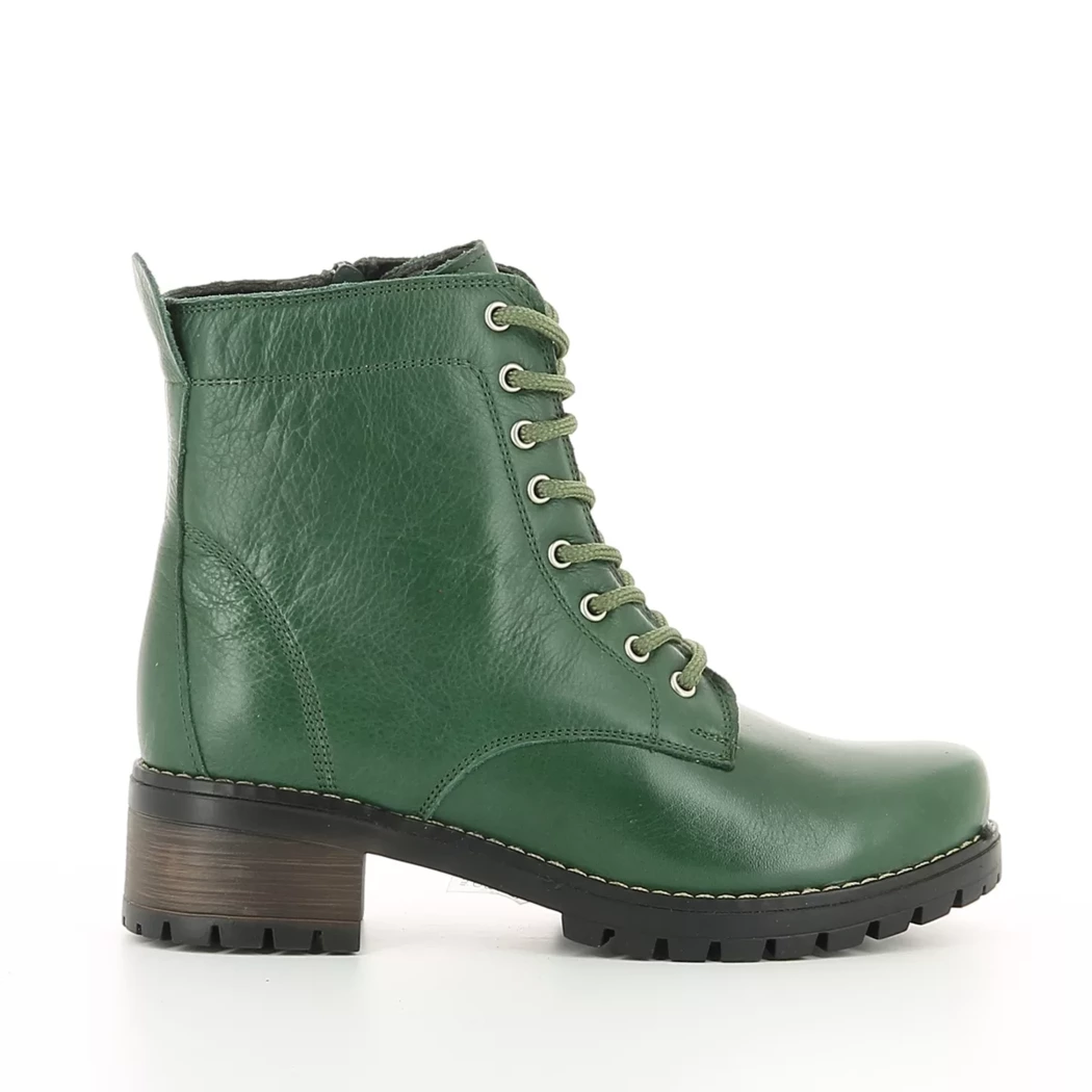 Image (2) de la chaussures Andrea Conti - Bottines Vert en Cuir