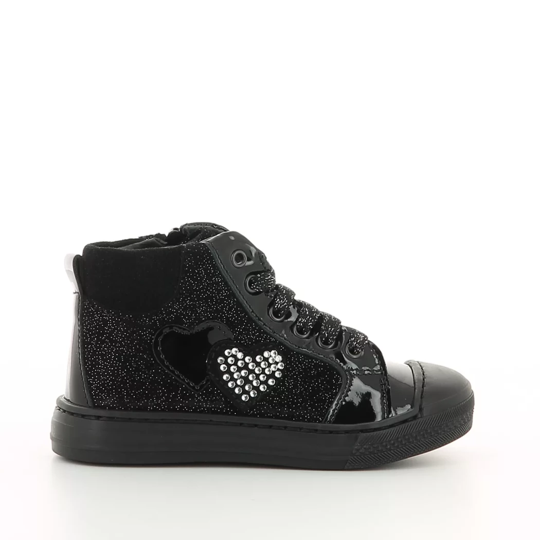 Image (2) de la chaussures Pretty Shoes - Bottines Noir en Cuir vernis