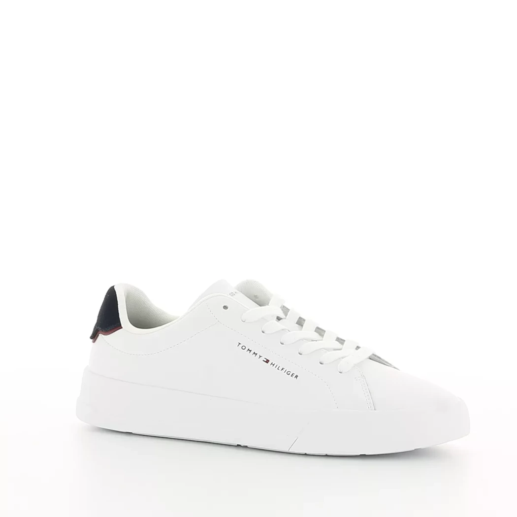 Image (1) de la chaussures Tommy Hilfiger - Baskets Blanc en Cuir