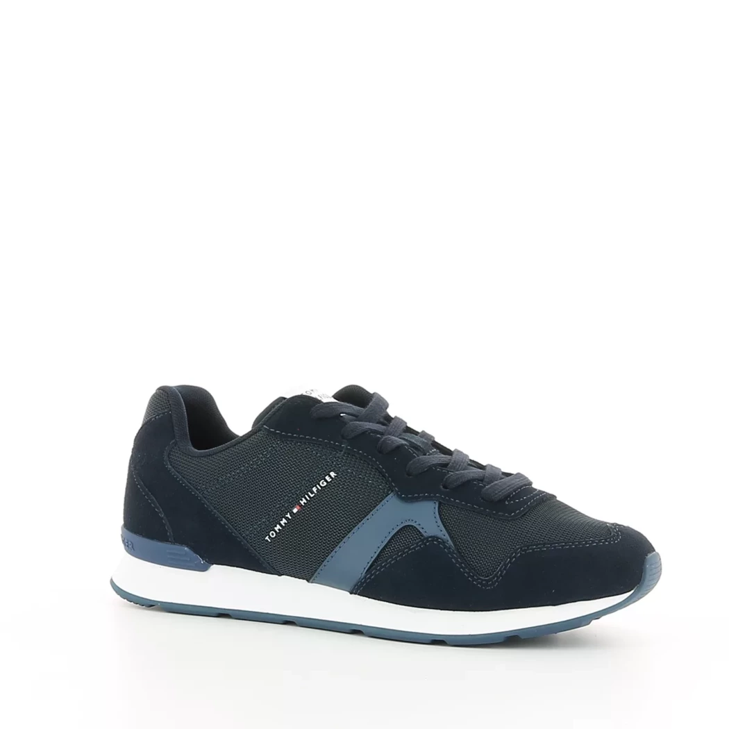 Image (1) de la chaussures Tommy Hilfiger - Baskets Bleu en Textile