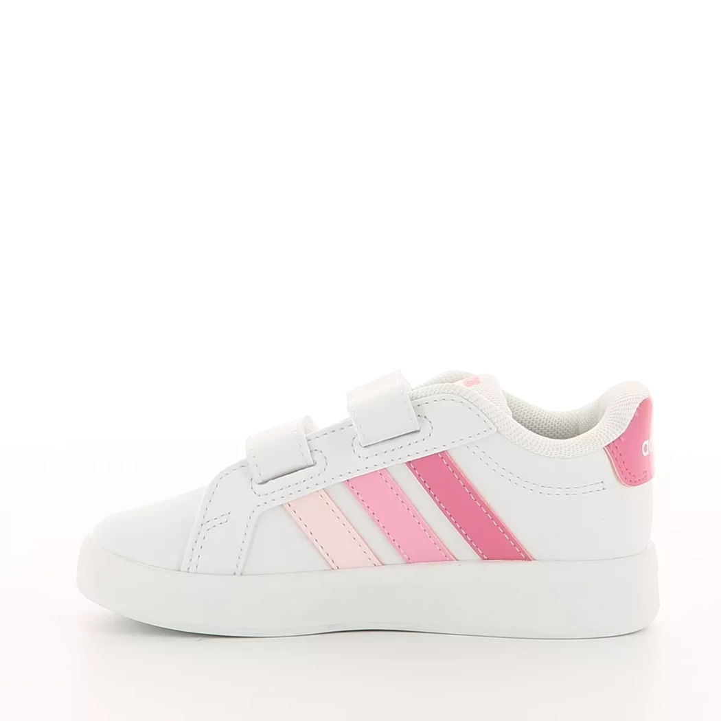 Image (4) de la chaussures Adidas - Baskets Blanc en Cuir synthétique